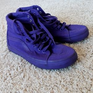 Unique Purple Vans High Tops